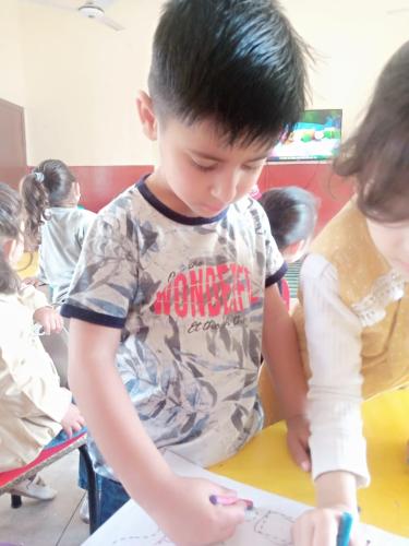 pre-school activities adalat hussain school 5