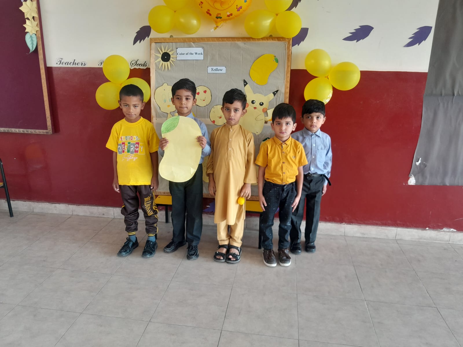 yellow day 5