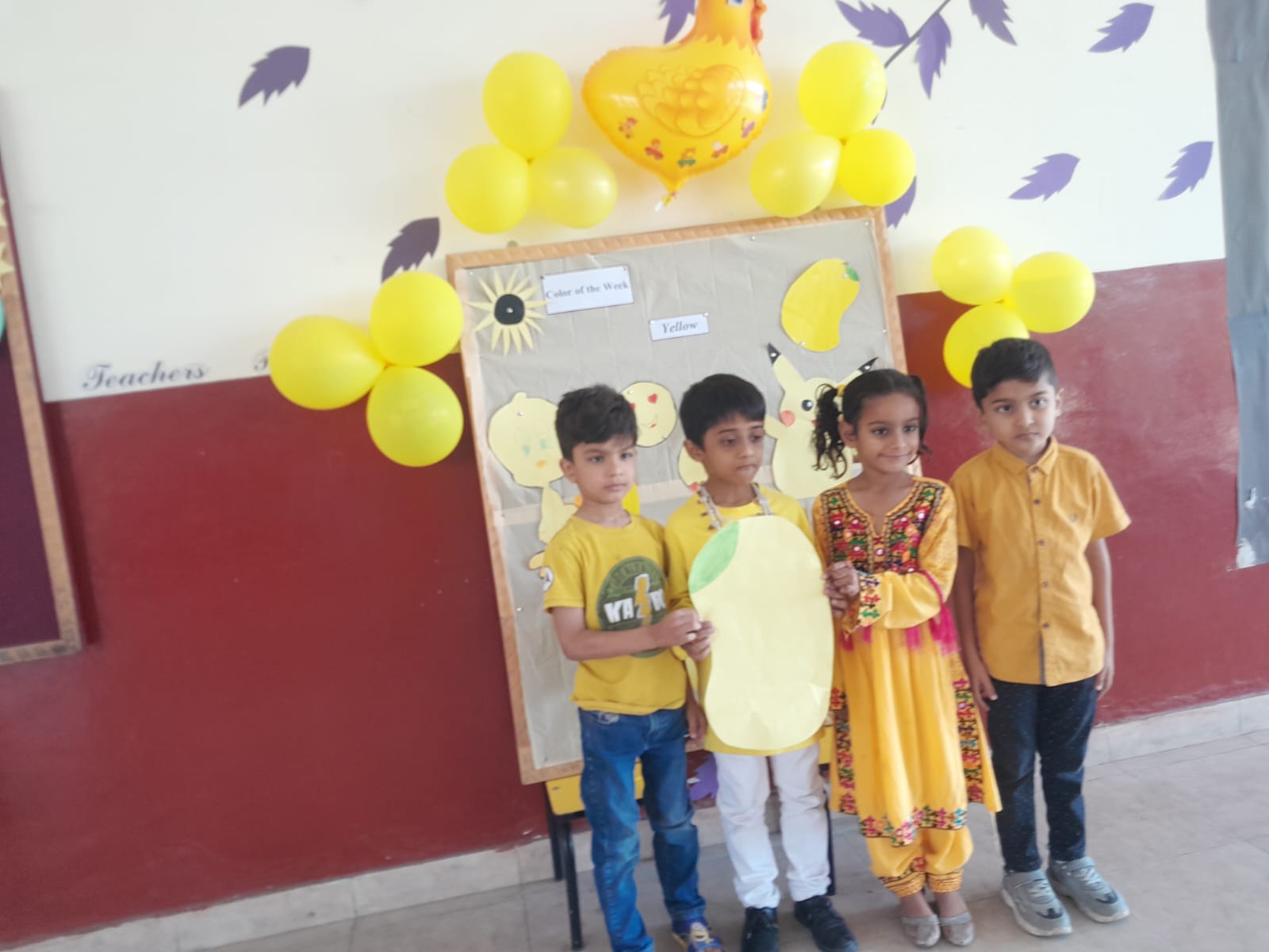 yellow day 7
